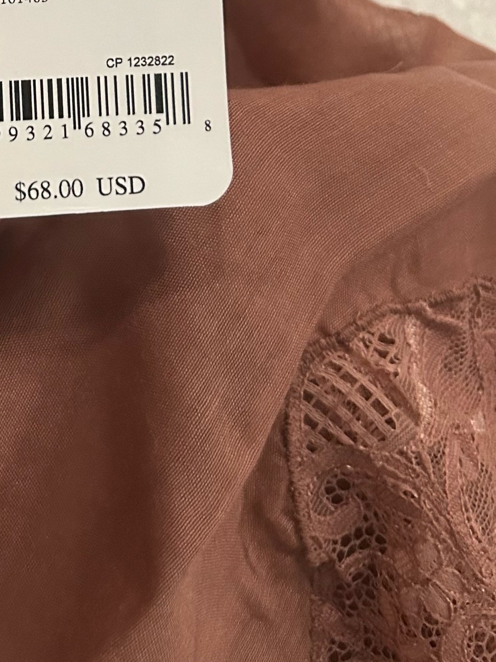 NWT FREE PEOPLE INTIMATELY SIDE EYE CAMI WITHERING ROSE - Picture 4 of 4